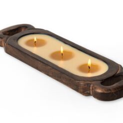 Signature Wood Candle tray