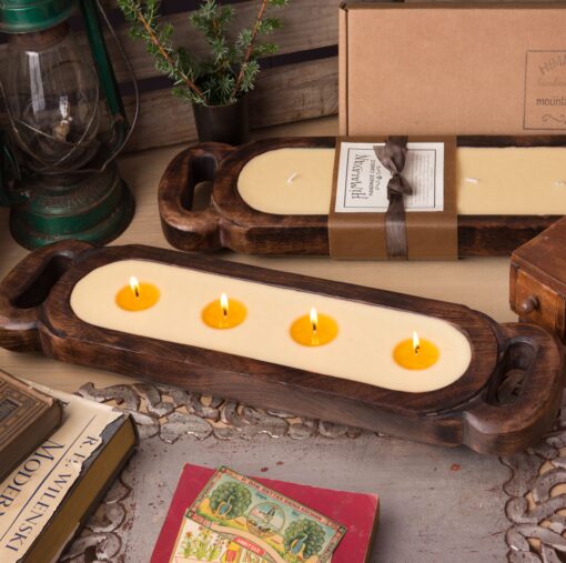 Wood Candle Tray Free Shipping Over 150