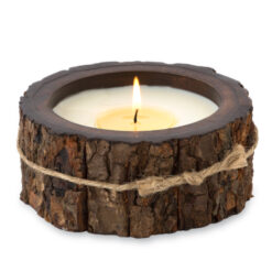 Tree Bark Candle Pot 9 ozs