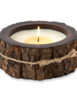 Tree Bark Candle Pot 9 ozs
