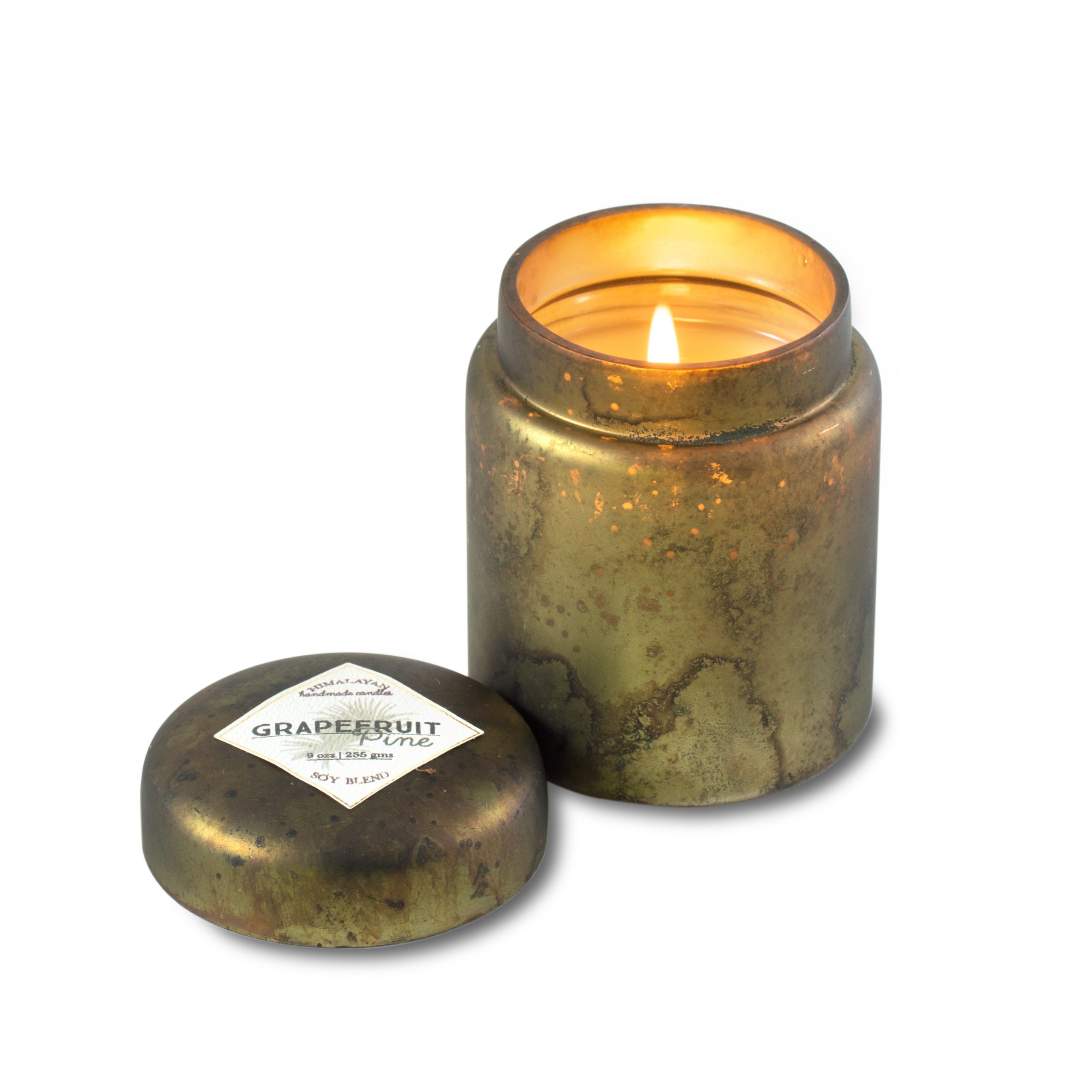 Sage Evergreen Scented Jar Candle with Wooden Lid, 12 oz