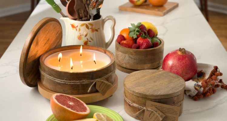 Himalayan Mountain Barrel Candles-Lifestyle