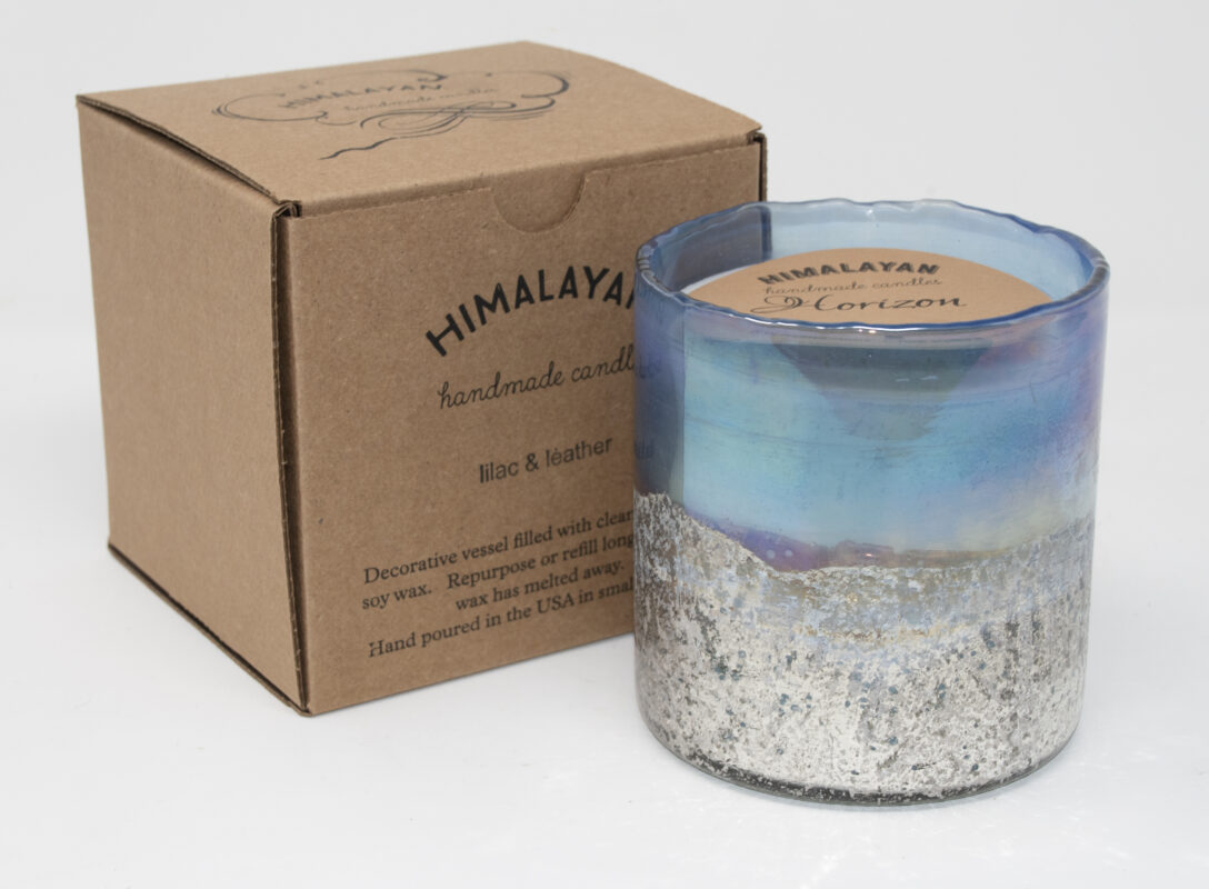 Himalayan Handmade Arctic Horizon Candle with Box