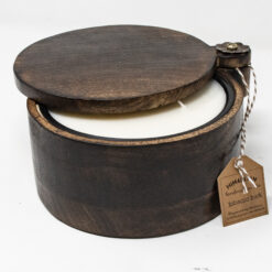 Himalayan Handmade Candle small spice pot open