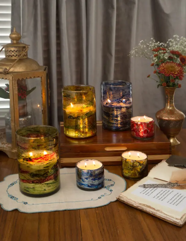 How Glass Candles Enhance Mood and Wellbeing?