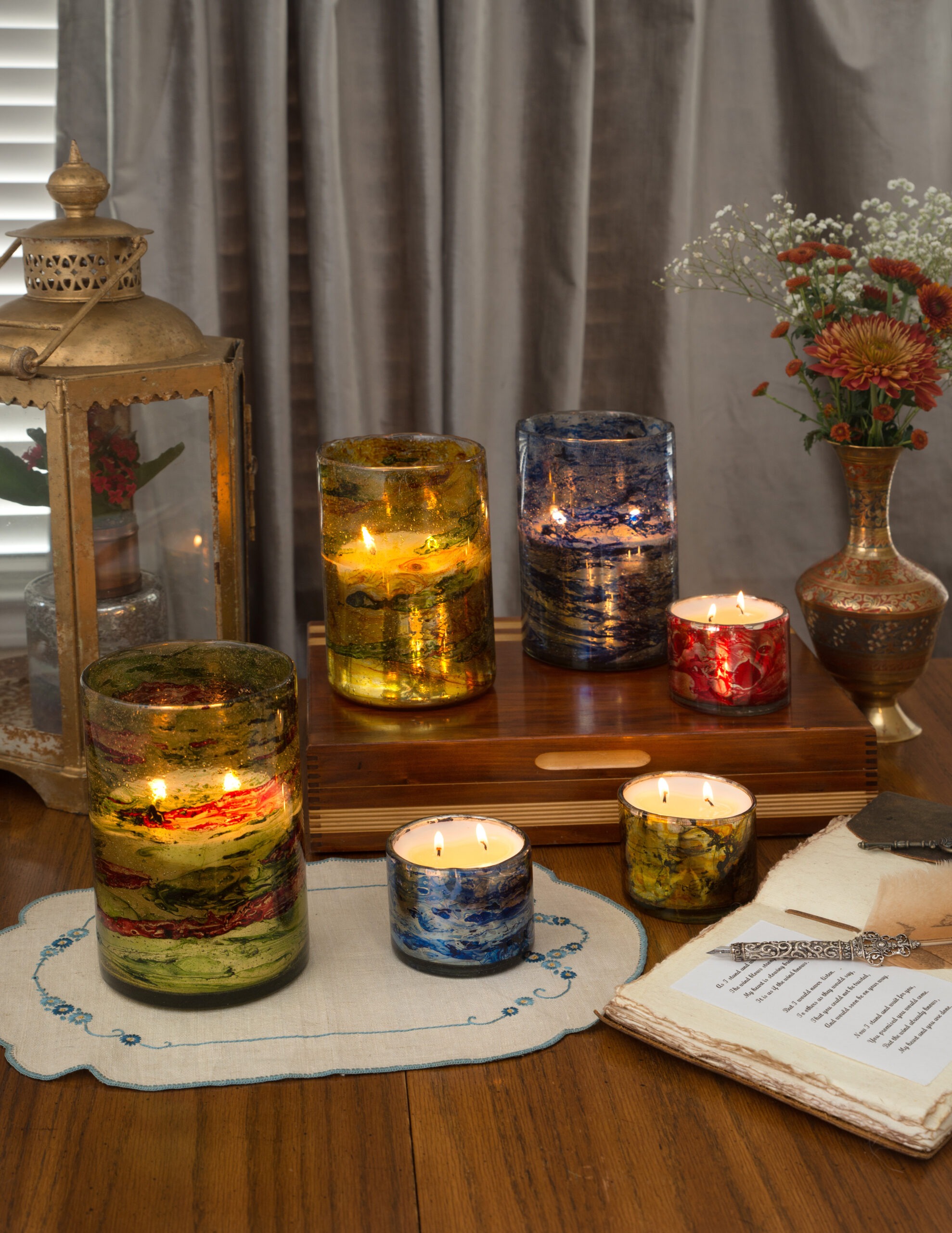 How Glass Candles Enhance Mood and Wellbeing?